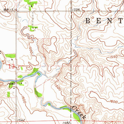 United States Geological Survey Hartford North, SD (1962, 24000-Scale) digital map