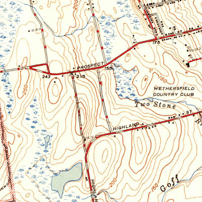 United States Geological Survey Hartford South, CT (1944, 31680-Scale) digital map