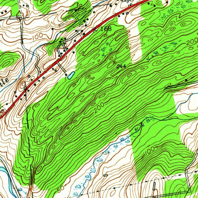 United States Geological Survey Hartford South, CT (1952, 24000-Scale) digital map