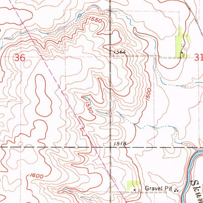 United States Geological Survey Hartford South, SD (1962, 24000-Scale) digital map
