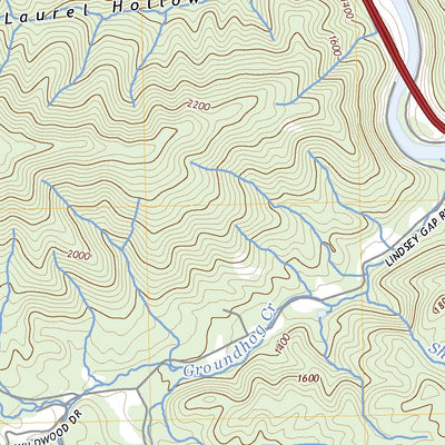 United States Geological Survey Hartford, TN (2022, 24000-Scale) digital map