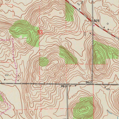 United States Geological Survey Hartford West, WI (1959, 24000-Scale) digital map