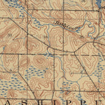 United States Geological Survey Hartford, WI (1904, 62500-Scale) digital map