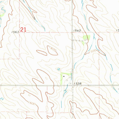 United States Geological Survey Hartington, NE (1968, 24000-Scale) digital map