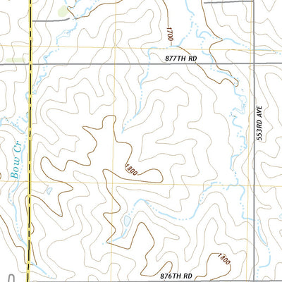 United States Geological Survey Hartington SW, NE (2021, 24000-Scale) digital map