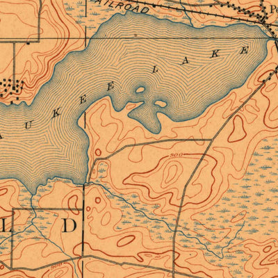 United States Geological Survey Hartland, WI (1892, 62500-Scale) digital map