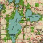 United States Geological Survey Hartland, WI (1959, 62500-Scale) digital map