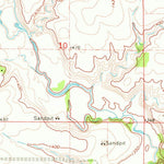 United States Geological Survey Hartley SW, IA (1970, 24000-Scale) digital map