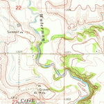 United States Geological Survey Hartley SW, IA (1970, 24000-Scale) digital map