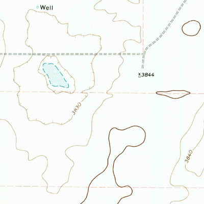 United States Geological Survey Hartley SW, TX (1972, 24000-Scale) digital map