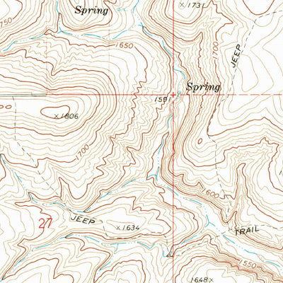 United States Geological Survey Hartline SE, WA (1968, 24000-Scale) digital map