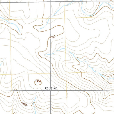United States Geological Survey Hartline SE, WA (2020, 24000-Scale) digital map