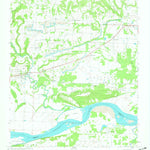 United States Geological Survey Hartman, AR (1961, 24000-Scale) digital map