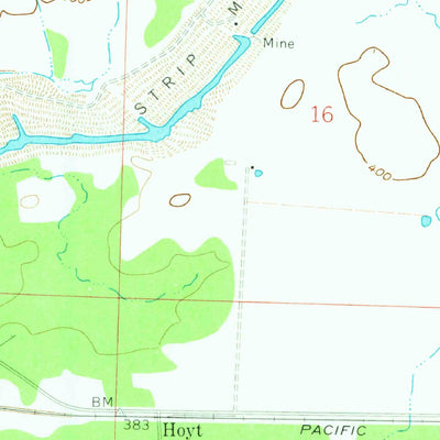 United States Geological Survey Hartman, AR (1961, 24000-Scale) digital map