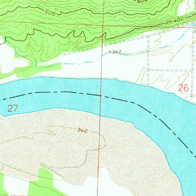 United States Geological Survey Hartman, AR (1961, 24000-Scale) digital map