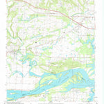 United States Geological Survey Hartman, AR (1993, 24000-Scale) digital map