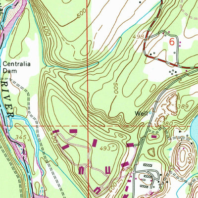 United States Geological Survey Harts Lake, WA (1959, 24000-Scale) digital map