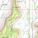 United States Geological Survey Harts Point South, UT (1987, 24000-Scale) digital map