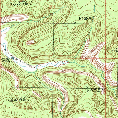 United States Geological Survey Harts Point South, UT (1987, 24000-Scale) digital map