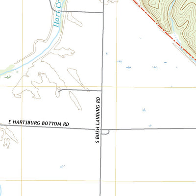 United States Geological Survey Hartsburg, MO (2021, 24000-Scale) digital map