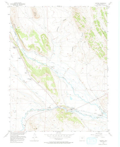 United States Geological Survey Hartsel, CO (1956, 24000-Scale) digital map