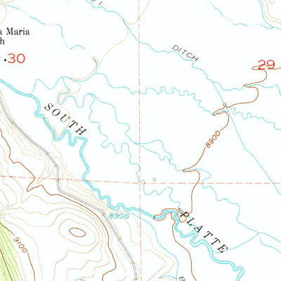 United States Geological Survey Hartsel, CO (1956, 24000-Scale) digital map