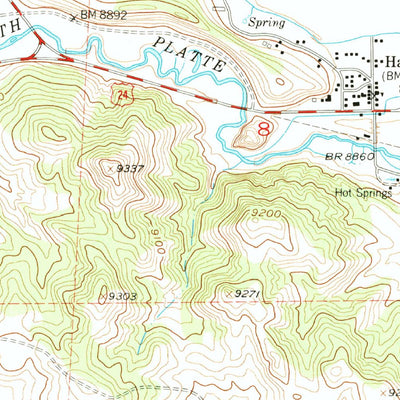 United States Geological Survey Hartsel, CO (1956, 24000-Scale) digital map