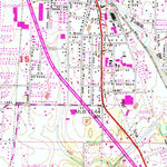 United States Geological Survey Hartselle, AL (1949, 24000-Scale) digital map