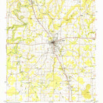 United States Geological Survey Hartselle, AL (1951, 24000-Scale) digital map