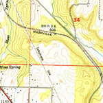 United States Geological Survey Hartselle, AL (1951, 24000-Scale) digital map