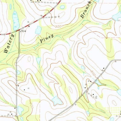 United States Geological Survey Hartsfield, GA (1974, 24000-Scale) digital map