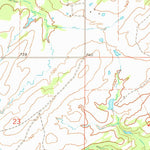 United States Geological Survey Hartshorne SW, OK (1967, 24000-Scale) digital map