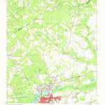 United States Geological Survey Hartsville North, SC (1968, 24000-Scale) digital map