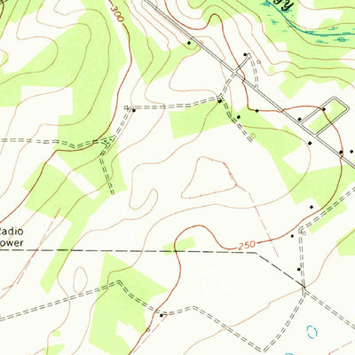 United States Geological Survey Hartsville North, SC (1968, 24000-Scale) digital map
