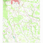 United States Geological Survey Hartsville South, SC (1968, 24000-Scale) digital map