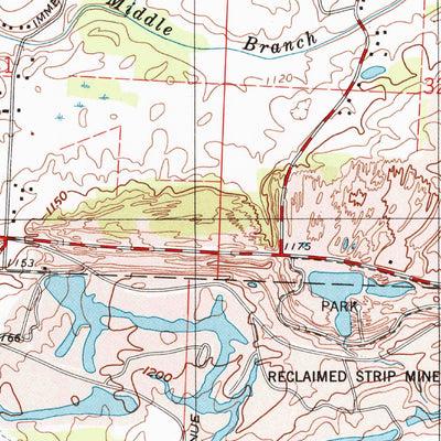 United States Geological Survey Hartville, OH (1994, 24000-Scale) digital map