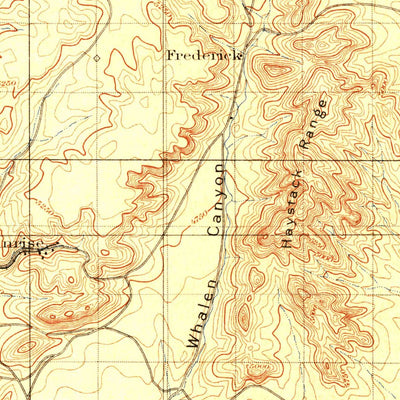United States Geological Survey Hartville, WY (1901, 125000-Scale) digital map