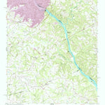United States Geological Survey Hartwell Dam, GA-SC (1959, 24000-Scale) digital map