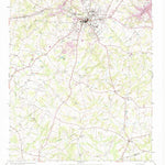 United States Geological Survey Hartwell, GA (1959, 24000-Scale) digital map