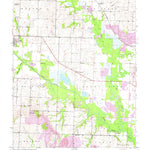 United States Geological Survey Hartwell, MO (1953, 24000-Scale) digital map