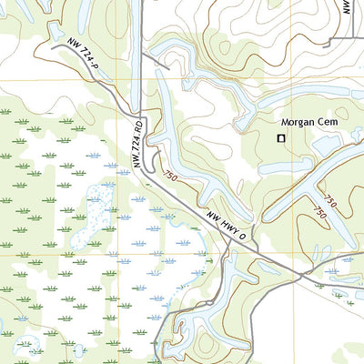 United States Geological Survey Hartwell, MO (2021, 24000-Scale) digital map