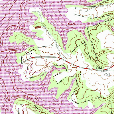 United States Geological Survey Hartwell NE, SC-GA (1959, 24000-Scale) digital map