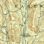 United States Geological Survey Hartwick, NY (1910, 62500-Scale) digital map