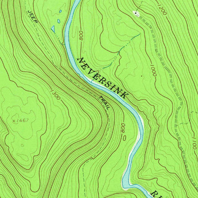 United States Geological Survey Hartwood, NY (1966, 24000-Scale) digital map