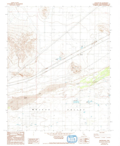 United States Geological Survey Harvard Hill, CA (1982, 24000-Scale) digital map