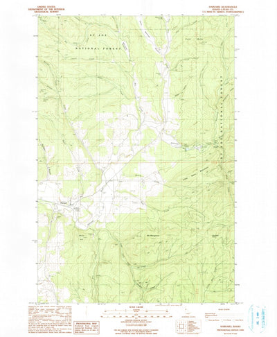 United States Geological Survey Harvard, ID (1990, 24000-Scale) digital map