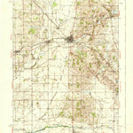 United States Geological Survey Harvard, IL-WI (1937, 62500-Scale) digital map