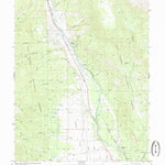 United States Geological Survey Harvard Lakes, CO (1982, 24000-Scale) digital map