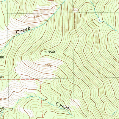 United States Geological Survey Harvard Lakes, CO (1982, 24000-Scale) digital map