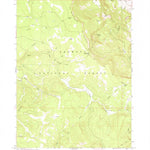 United States Geological Survey Harvey Creek, OR (1966, 24000-Scale) digital map